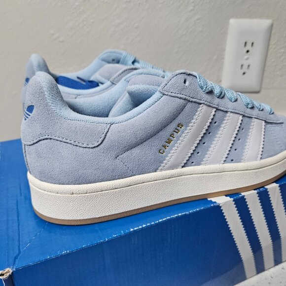 Adidas Campus 00s Clear Sky Blue White Size 9 Mens/10 Womens New (Damaged Box) - Picture 5 of 9